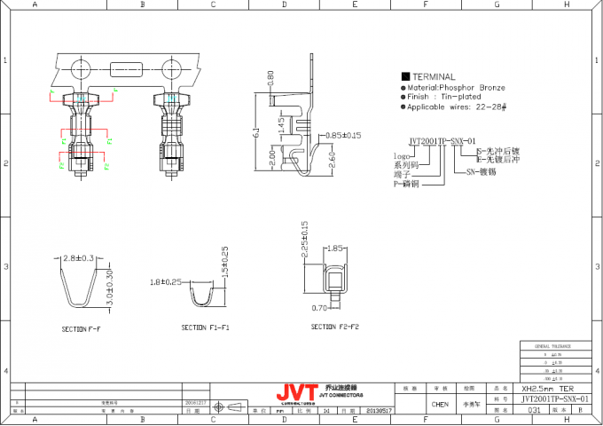 Draht JVT XHB2.5mm, zum des Falzart Kabelbaum-Kabels mit zu verschalen sichern Schraubensicherungen