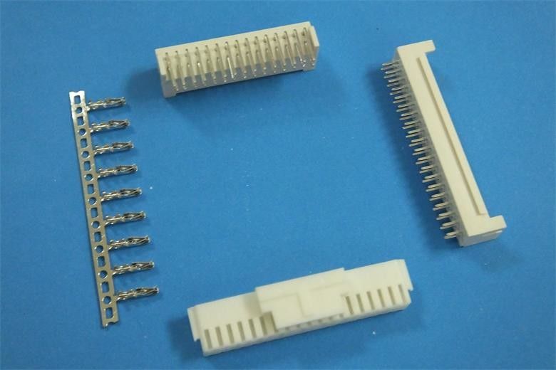 PHB 2.0mm Wire To Board Connector Phosphor Bronze Material With Tin Plated Finish