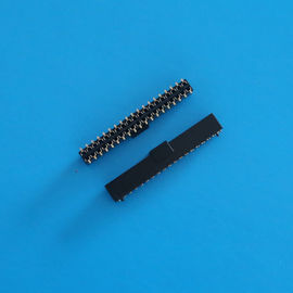 China Rechtwinkliges weibliches Titel-Verbindungsstück, doppelte Art 2.0mm Neigung weibliches Pin-Verbindungsstück distributeur