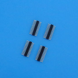 China 2.0mm Neigungs-weibliche Titel-Verbindungsstück-Doppelt-Reihe mit Bewertungs-Spannung Wechselstroms 200V/DCs distributeur