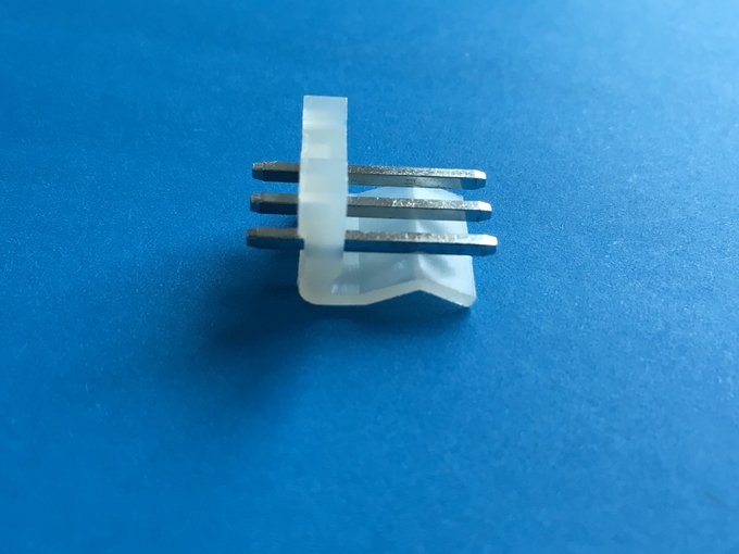 Neigung Pin-Titels 3.96mm/gerader PWB-Leiterplatten-Verbinder /2pin der einzelnen Reihe